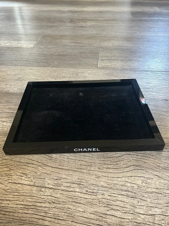 CHANEL GWP Black Vanity Organizer Set with White Logo - Picture 9 of 13